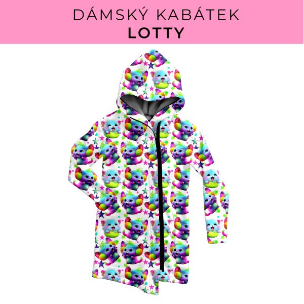 DÁMSKÝ střih - Kabátek Lotty