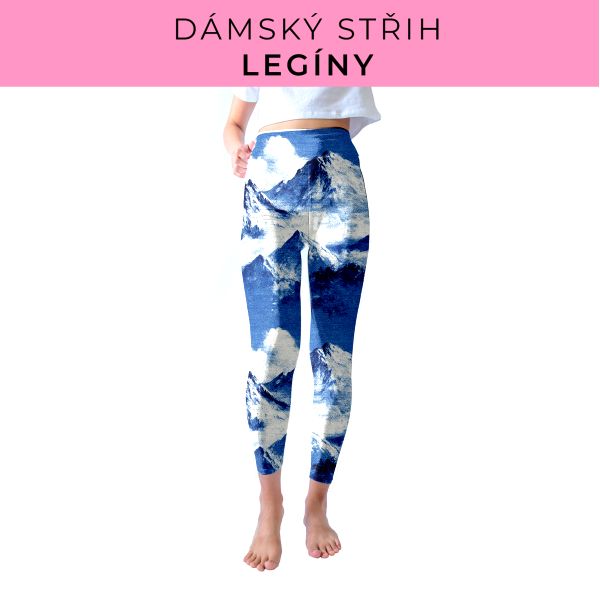 DÁMSKÝ střih - legíny SPORT - SLIM FIT