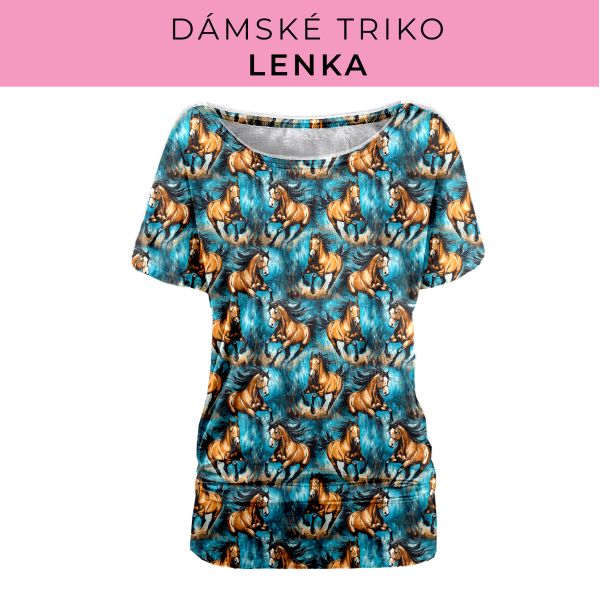 DÁMSKÝ střih - Triko Lenka