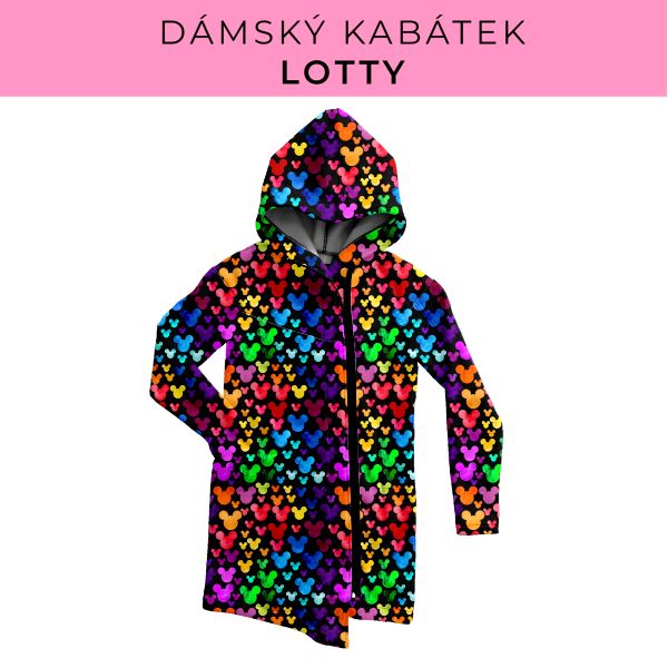 DÁMSKÝ střih - Kabátek Lotty