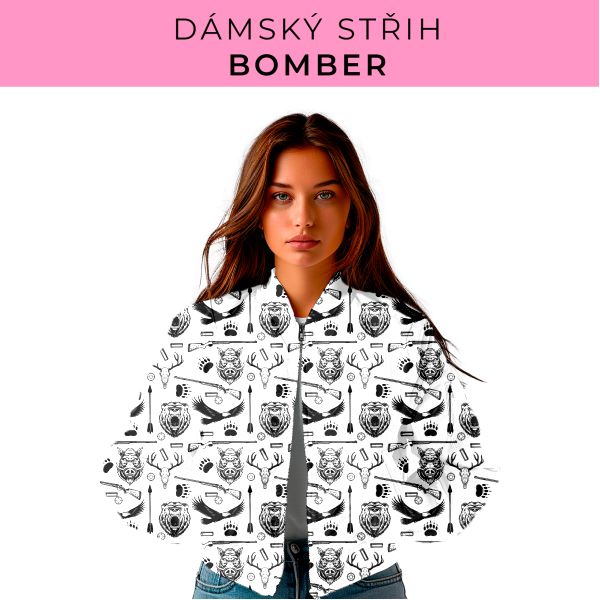 DÁMSKÝ střih - Bomber