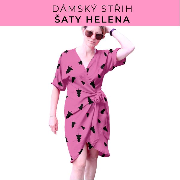 Dámský střih na šaty  Helena