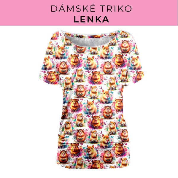 DÁMSKÝ střih - Triko Lenka