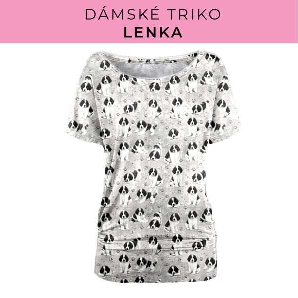 DÁMSKÝ střih - Triko Lenka