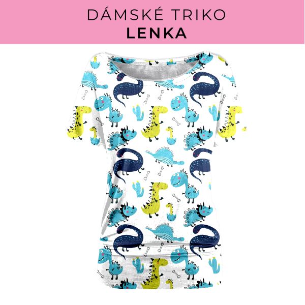 DÁMSKÝ střih - Triko Lenka
