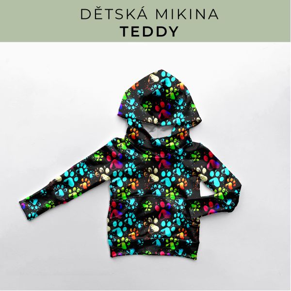 DĚTSKÝ střih - Mikina Teddy