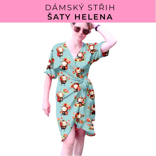 Dámský střih na šaty  Helena