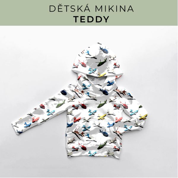 DĚTSKÝ střih - Mikina Teddy