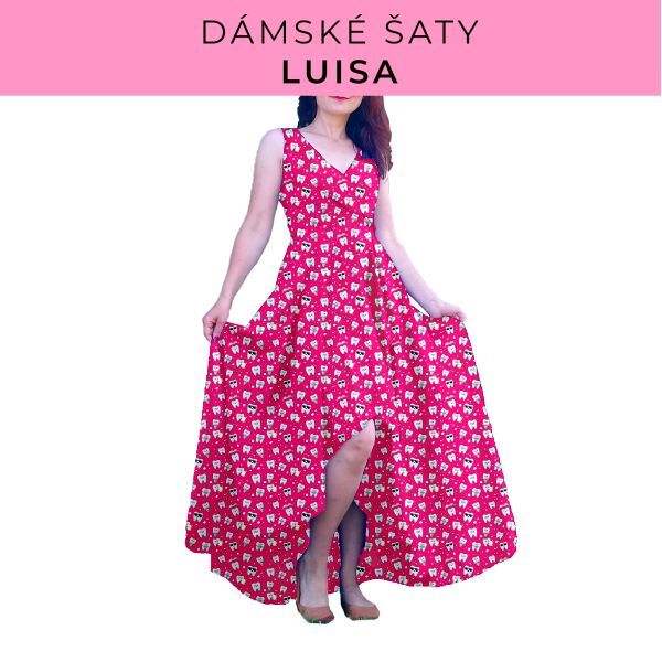 DÁMSKÝ střih - šaty Luisa