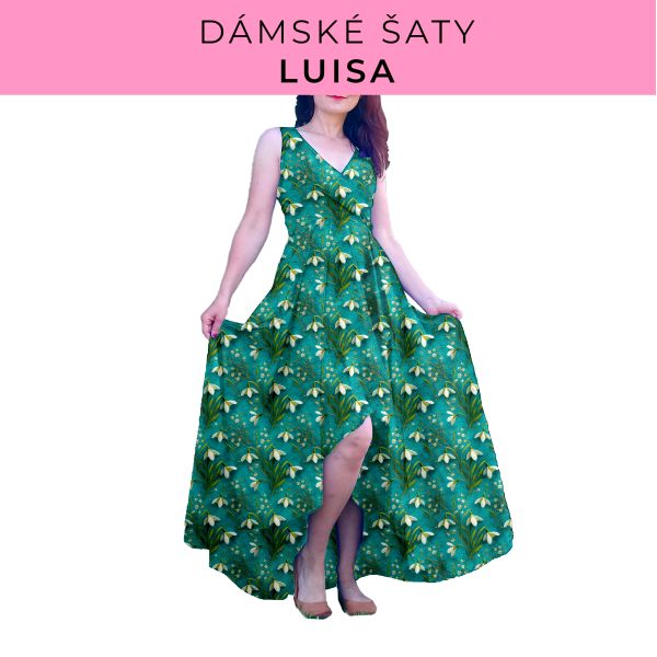 DÁMSKÝ střih - šaty Luisa