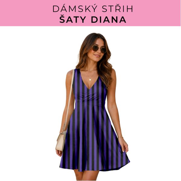 Dámský střih - šaty Diana