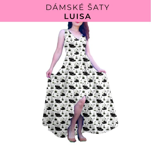 DÁMSKÝ střih - šaty Luisa