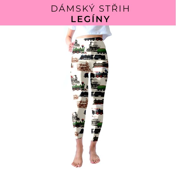 DÁMSKÝ střih - legíny SPORT - SLIM FIT