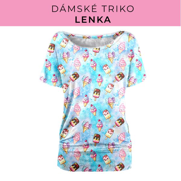 DÁMSKÝ střih - Triko Lenka