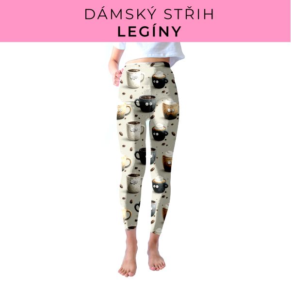DÁMSKÝ střih - legíny SPORT - SLIM FIT