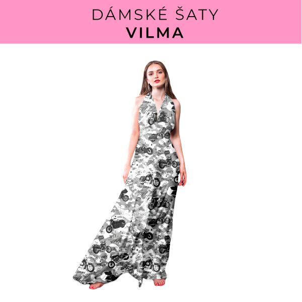 DÁMSKÝ střih - šaty Vilma