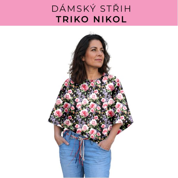 Dámský střih -  triko Nikol