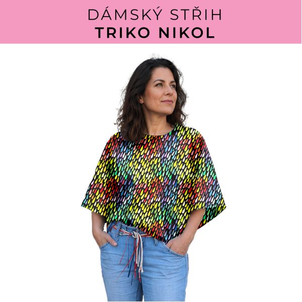 Dámský střih -  triko Nikol