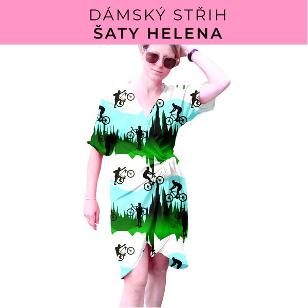 Dámský střih na šaty  Helena