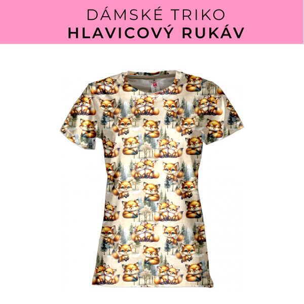 DÁMSKÝ střih - triko základní