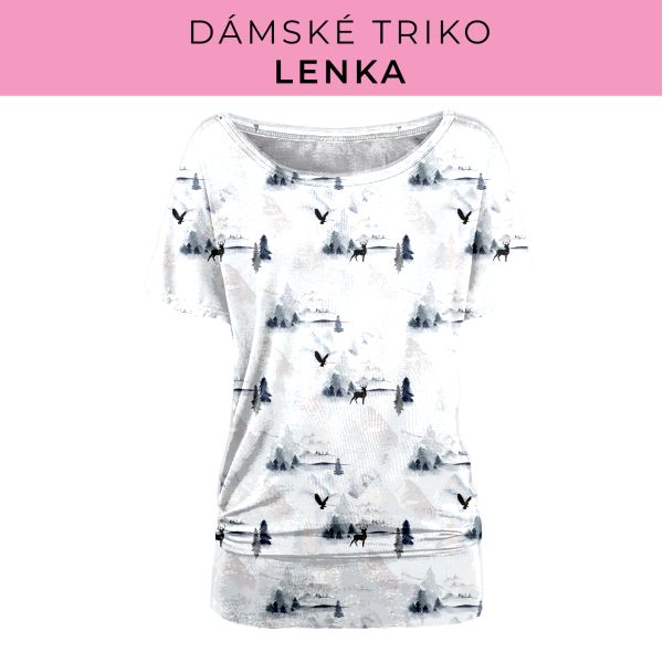 DÁMSKÝ střih - Triko Lenka