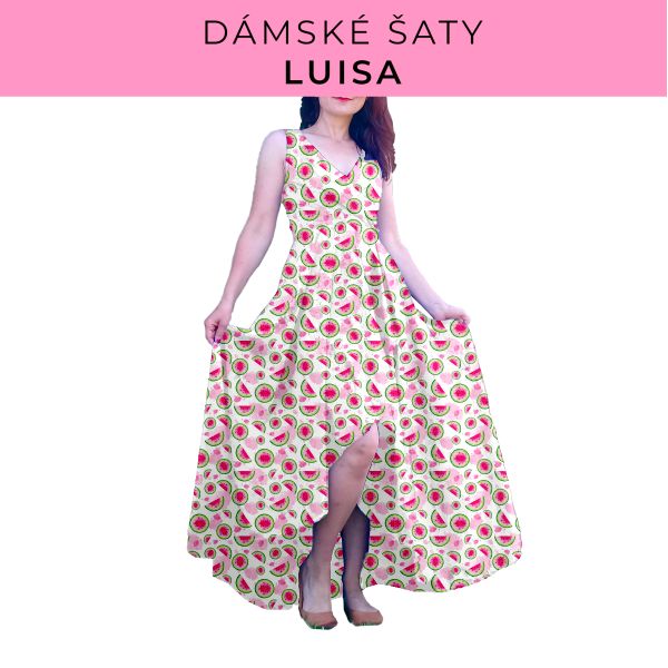DÁMSKÝ střih - šaty Luisa