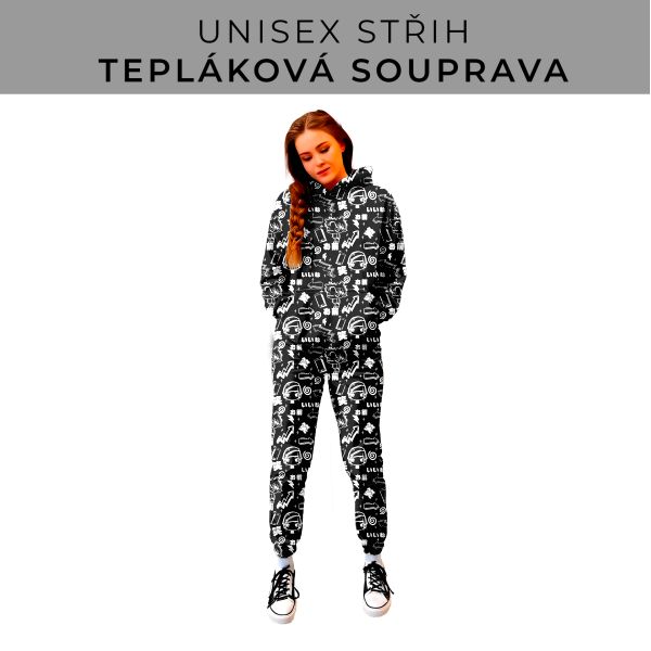DÁMSKÝ střih - SET mikina a tepláky 