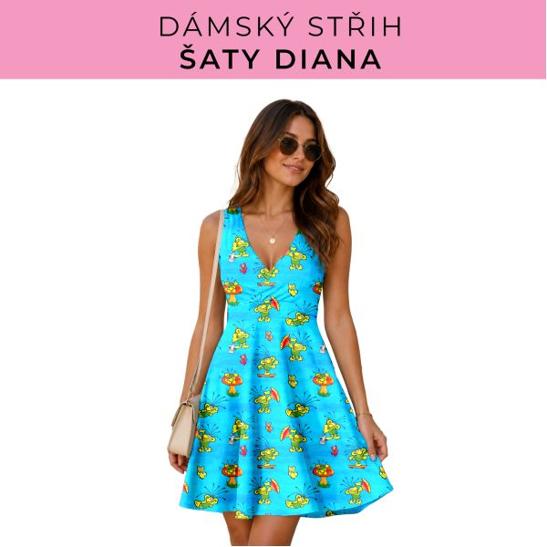 Dámský střih - šaty Diana