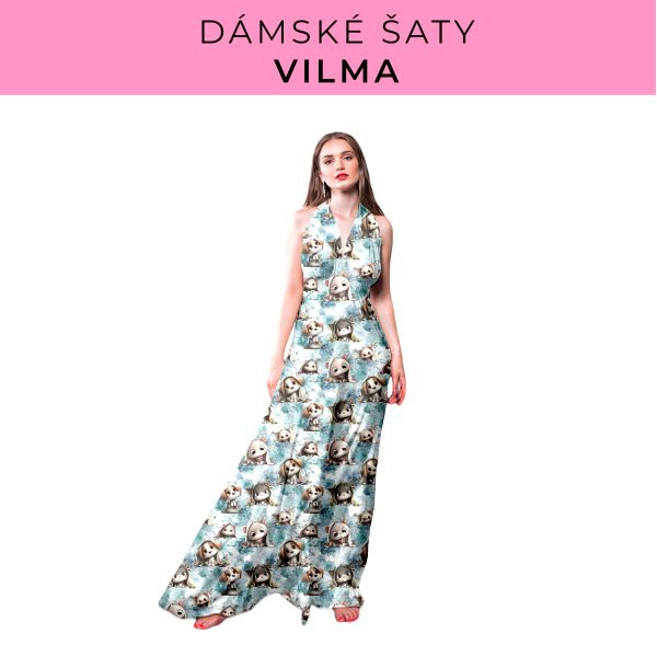 DÁMSKÝ střih - šaty Vilma