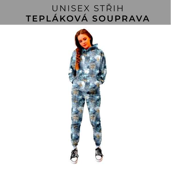 DÁMSKÝ střih - SET mikina a tepláky 