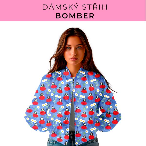 DÁMSKÝ střih - Bomber