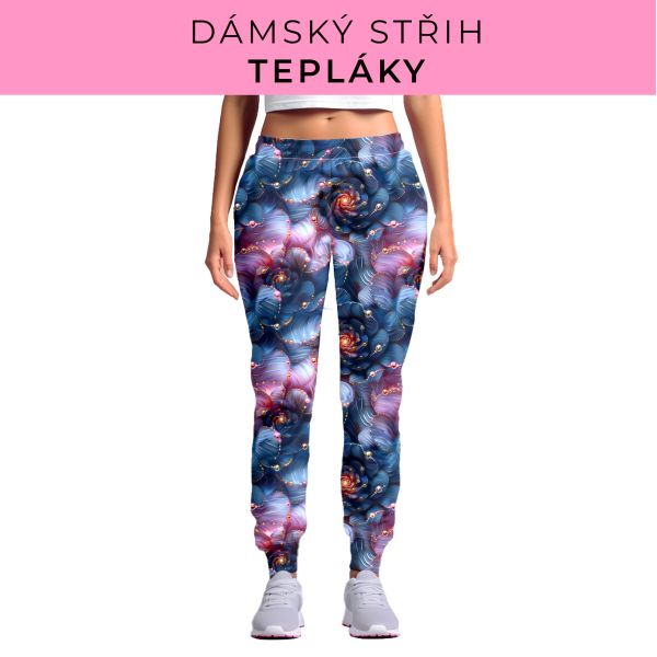 DÁMSKÝ střih - tepláky