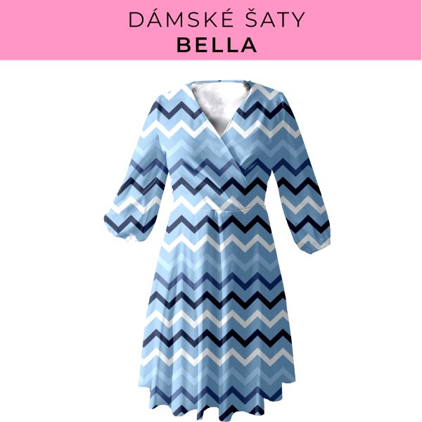 DÁMSKÝ střih - šaty Bella