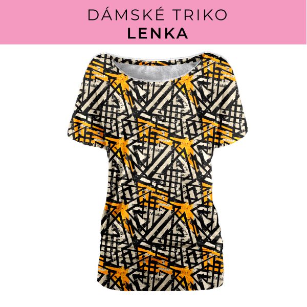 DÁMSKÝ střih - Triko Lenka