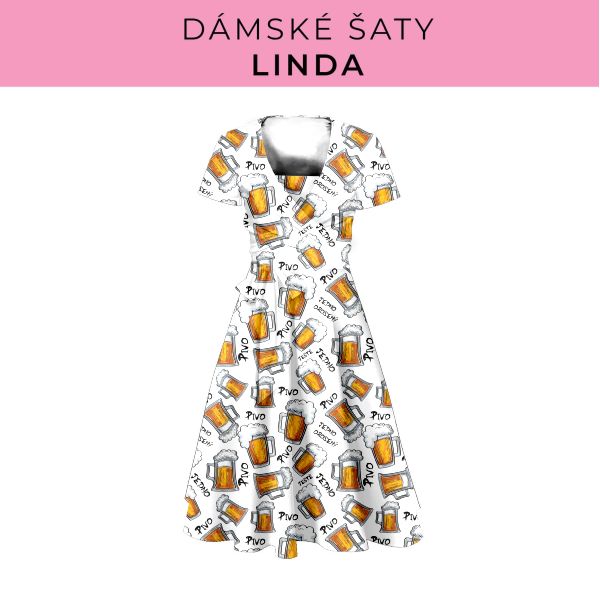 DÁMSKÝ střih - šaty Linda