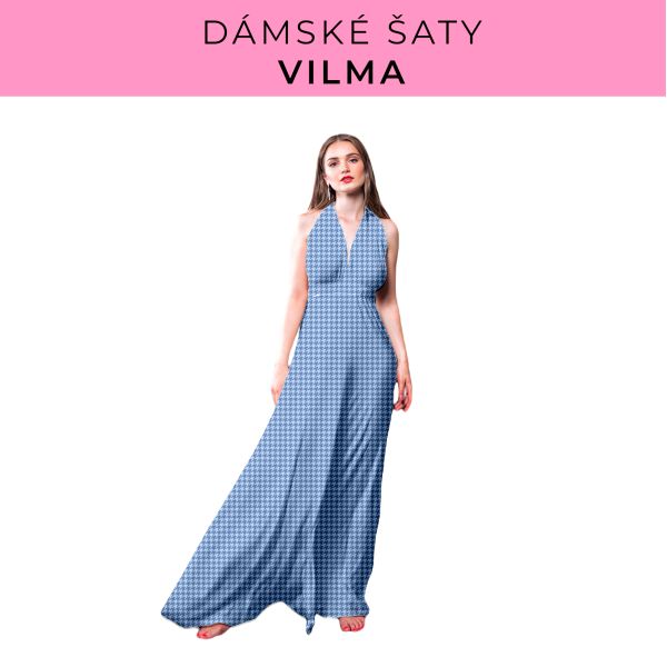 DÁMSKÝ střih - šaty Vilma