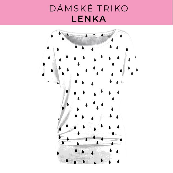 DÁMSKÝ střih - Triko Lenka
