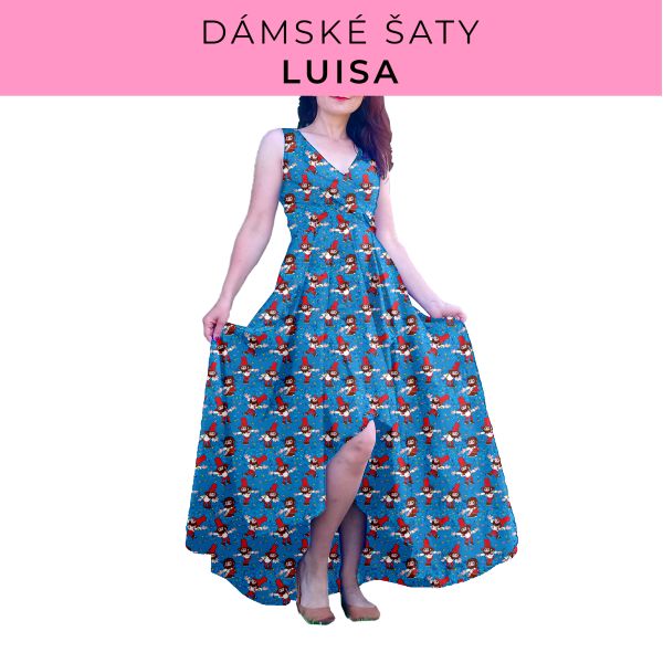 DÁMSKÝ střih - šaty Luisa