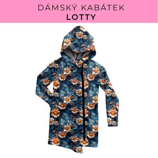 DÁMSKÝ střih - Kabátek Lotty