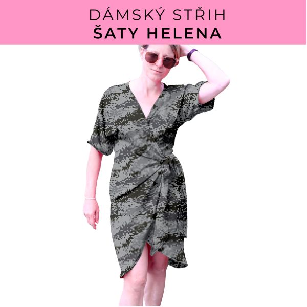 Dámský střih na šaty  Helena