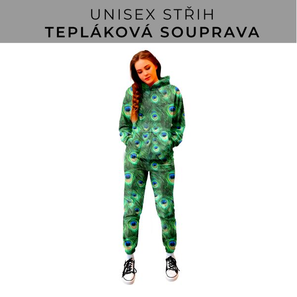 DÁMSKÝ střih - SET mikina a tepláky 