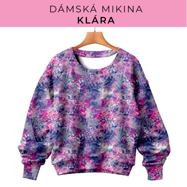 DÁMSKÝ střih - mikina Klára