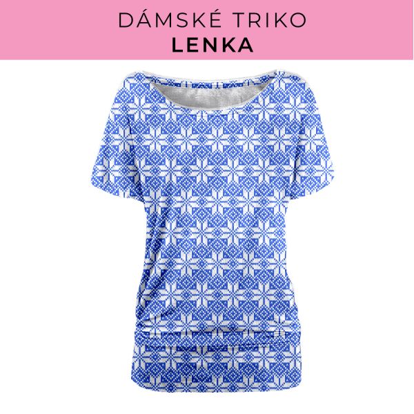 DÁMSKÝ střih - Triko Lenka