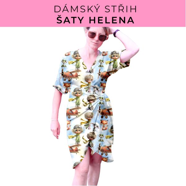 Dámský střih na šaty  Helena