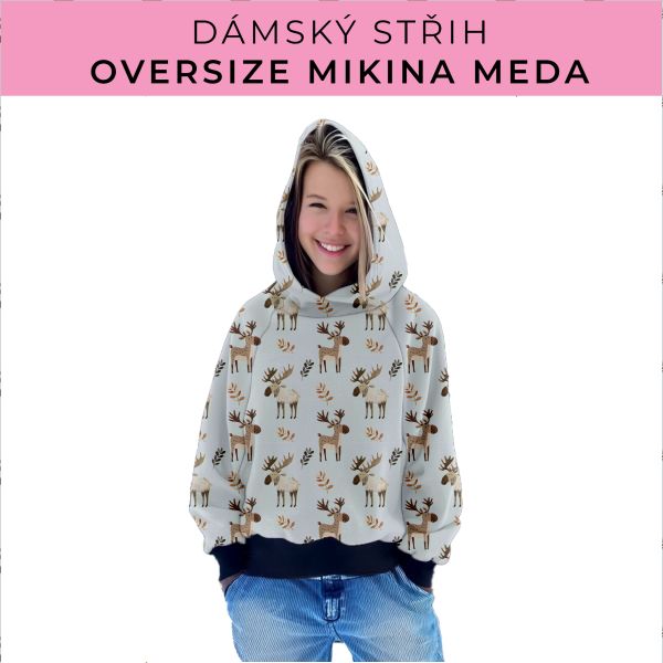 Dámský střih - mikina Meda