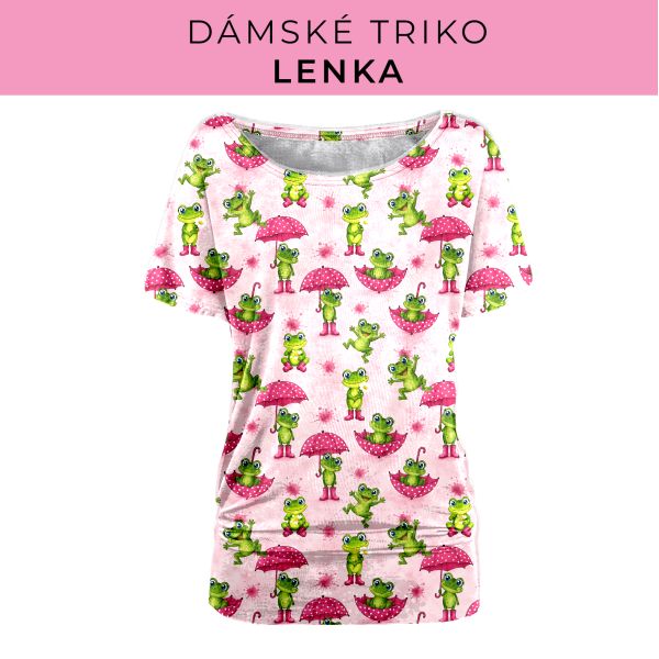 DÁMSKÝ střih - Triko Lenka