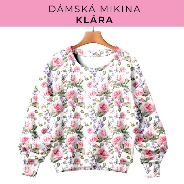 DÁMSKÝ střih - mikina Klára