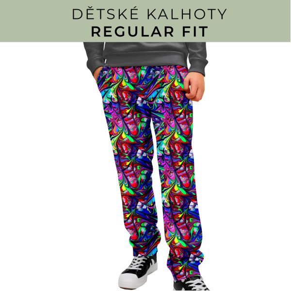 DĚTSKÝ STŘIH - Kalhoty Regular fit
