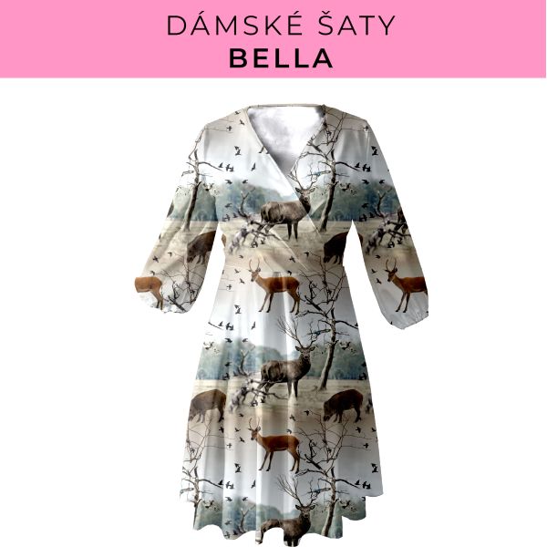 DÁMSKÝ střih - šaty Bella