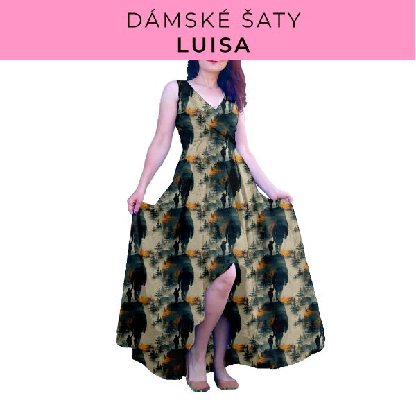 DÁMSKÝ střih - šaty Luisa